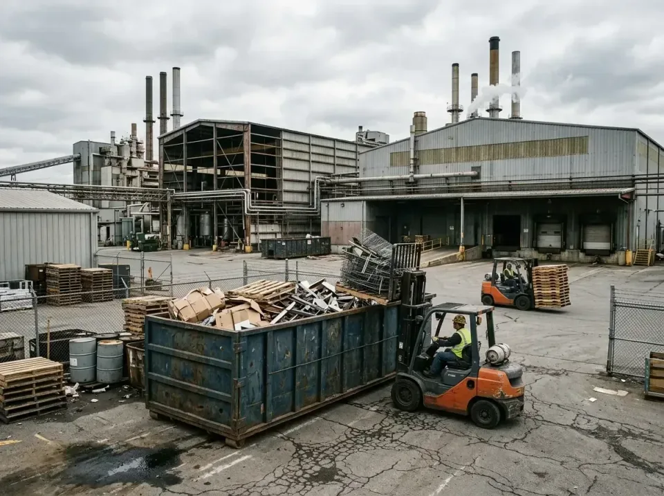 industrial-factory-scrap-conta-003 — frequently asked questions, Cheap Roll-off Dumpster Rentals in Island Lake, IL